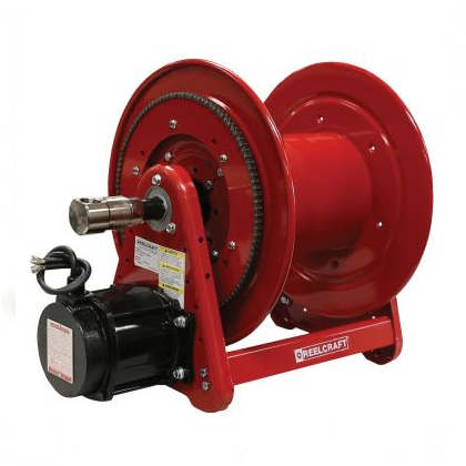 EA33112 L10A - 3/4" X 100' Air/Water 115V Reel with Hose